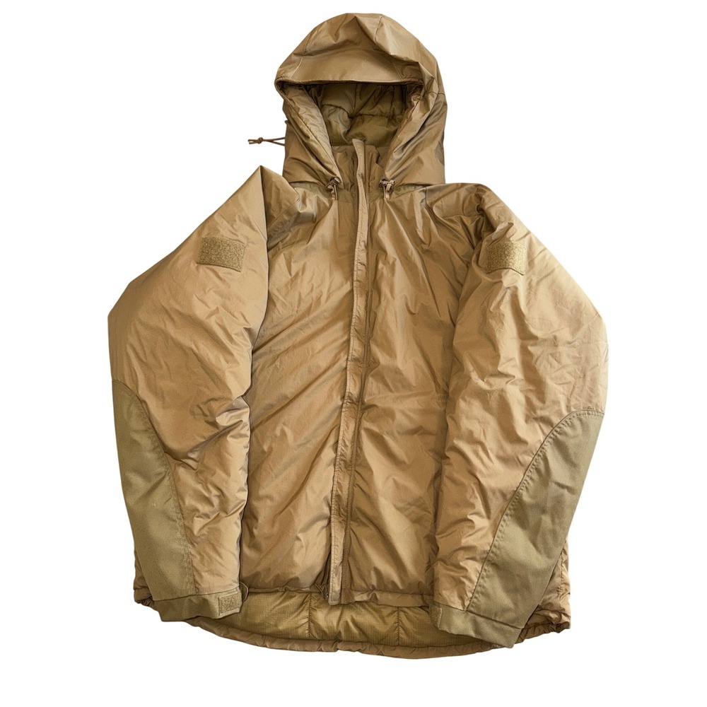 WT Tactical Men XL Low Loft Jacket Coyote Brown PrimaLoft Insulated Made in USA